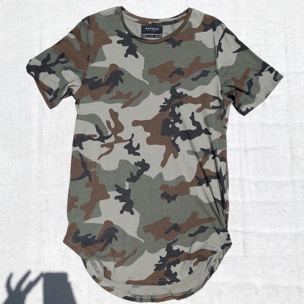 PacSun Camo Print T-Shirt Dress!